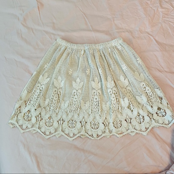 Painted Threads Crochet Skirt - Picture 1 of 7